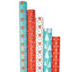 Papier cadeau Excellia Flocons 5 x 0,70 m