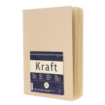 Carnet de croquis Kraft 120g/m²  A4 20 feuilles