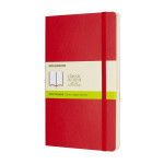 Carnet blanc souple Scarlet  13 x 21 cm