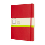 Carnet blanc souple Scarlet  19 x 25 cm