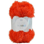 Creative Bubble - Laine éponge à tricoter - Rouge - 90 m