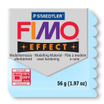 Pâte polymère Fimo Double Effect 56g - 306 - Bleu glacier quartz