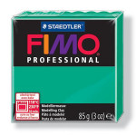 Pâte polymère Fimo Pro 85 g - 500 - Vert foncé