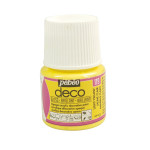 Peinture acrylique P.BO deco brillante 45ml - 119 - Jaune clair