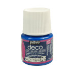 Peinture acrylique P.BO deco brillante 45ml - 133 - Outremer