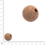 Boule de liège percée Ø 2 cm - par 10