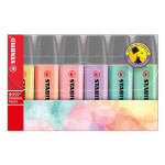 Surligneur BOSS pastel - 6 couleurs