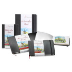 Livre de papier aquarelle Watercolour Book 200 g/m² - 30 pages Paysage - 14,8 x 10,5 cm (A6)