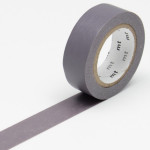 Masking tape uni gris violacé
