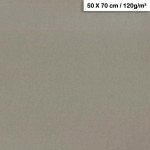 Feuille de papier Maya 50 x 70 cm 120 g/m² - Gris Acier