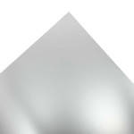Feuille de papier Chromolux 50 x 65 cm 250 g/m² - Argent