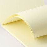 Bloc de papier à lettre ivoire Vergé 100 g/m² 50 feuilles - 14,8 x 21 cm (A5)