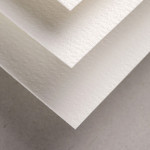 Papier dessin blanc à grain 224 g/m² - 75 x 110 cm
