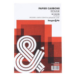 Feuille de papier carbone 2 pcs - Rouge