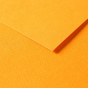 Papier Tulipe 160 g/m² 50 x 65 cm - Orange vif