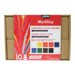 Peinture Marbling coffret Collection 10 x 45 ml