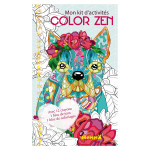 Livre Mon kit d'activités Color Zen Chien
