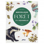 Livre Merveilleuse forêt à l'aquarelle - Vigot